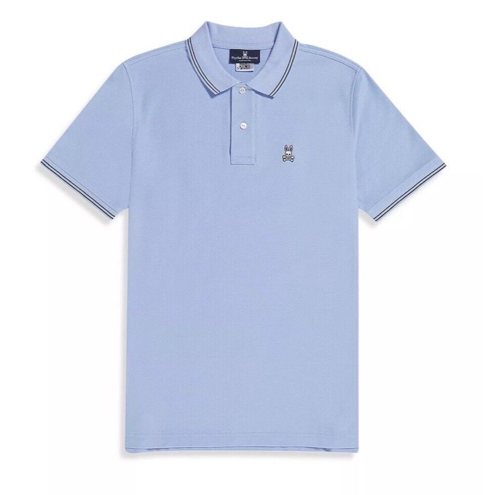 NWT Psycho Bunny Logan Pima Cotton Polo Shirt, XL